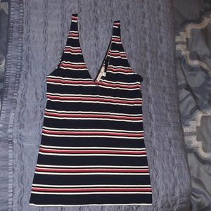 Express One eleven Striped Tank